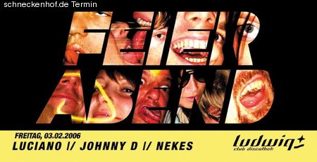 Feierabend Werbeplakat