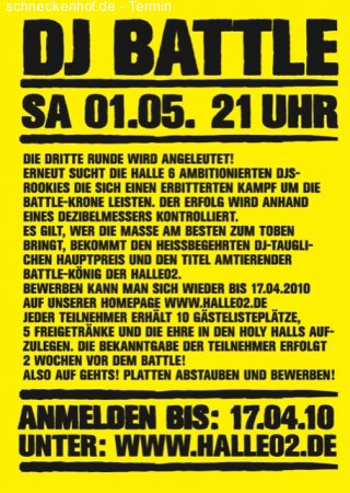 DJ Battle Vol. III Werbeplakat