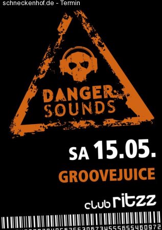 Danger Sounds Werbeplakat