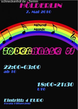 Hölderlein Party Werbeplakat