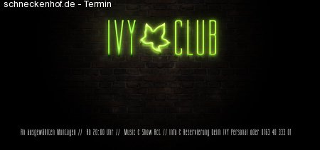 Ivy Club Werbeplakat