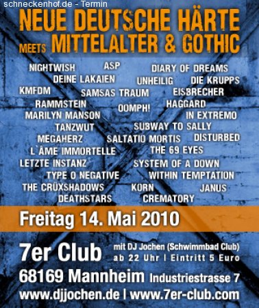 Neue Deutsche Härte Werbeplakat