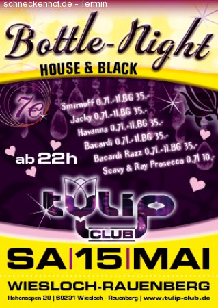 Bottle Night Werbeplakat