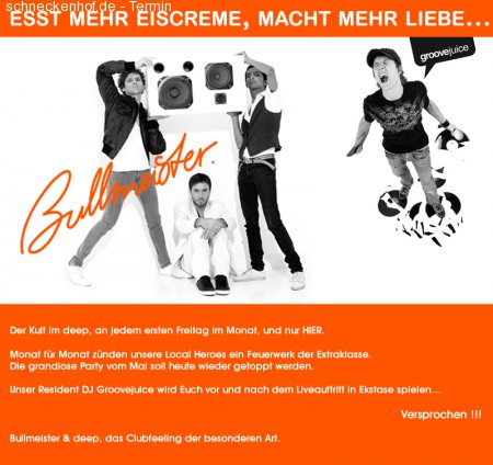 Bullmeister Live Werbeplakat