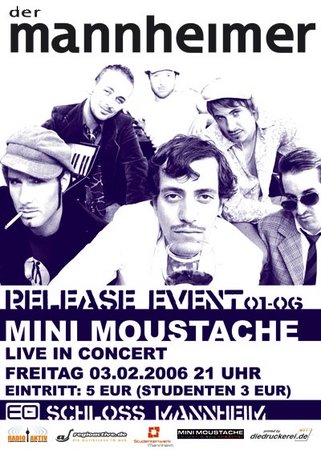 Release-Event 01/06 Werbeplakat