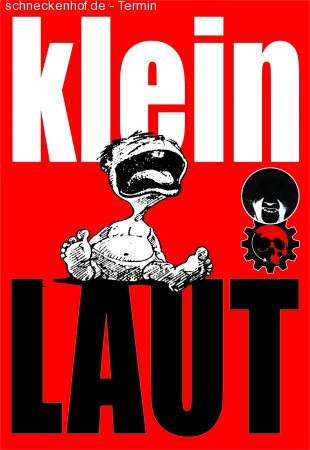 kleinLAUT Werbeplakat