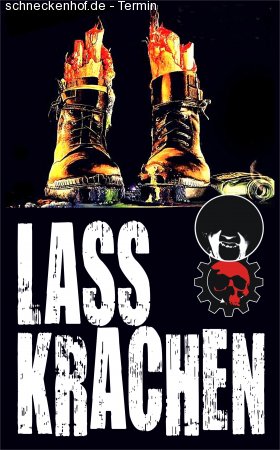 Lass Krachen Werbeplakat