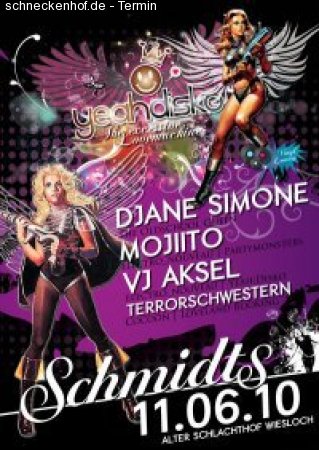 PUBLIC VIEWING + YEAH:DISKO - THE HOUSE EDITION mit MOJIITO & DJANE SIMONE Werbeplakat