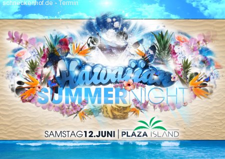 Hawaiian Summer Night Werbeplakat