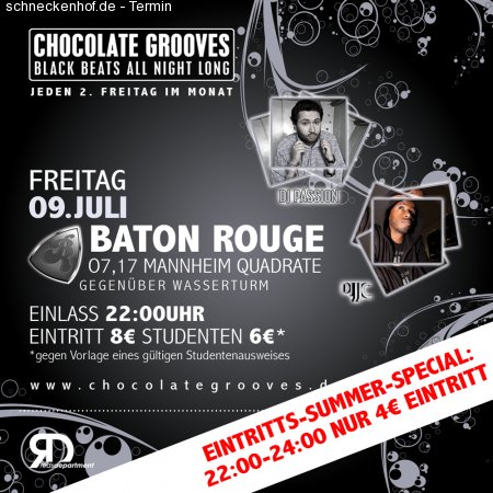 Chocolate Grooves Werbeplakat