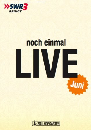 Live Montag mit Rebecca de Maas Werbeplakat