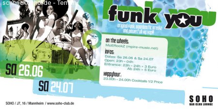 Funk You! Werbeplakat