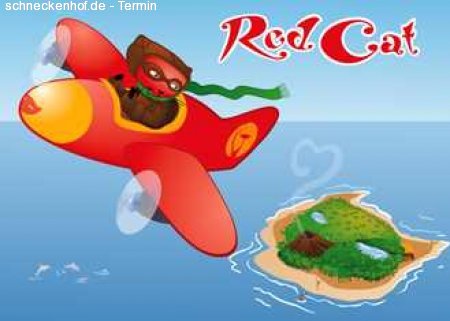 11 Jahre Red Cat - hifi-therapie Werbeplakat