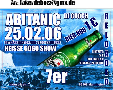 Abitanic Reloaded Werbeplakat