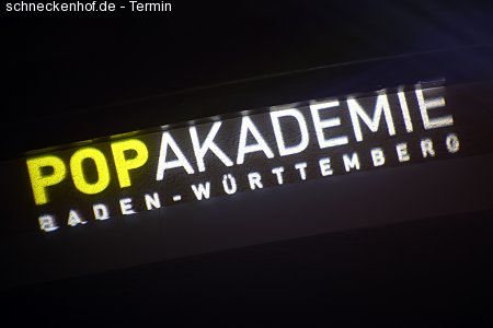 Semesterabschlusskonzert Popakademie Werbeplakat