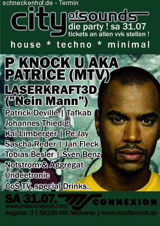 City of Sounds Werbeplakat