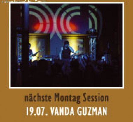 Montag Live Musik Werbeplakat