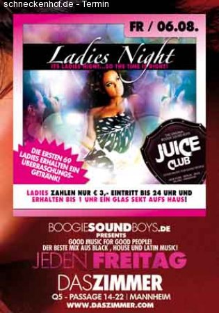 Ladies Night Werbeplakat