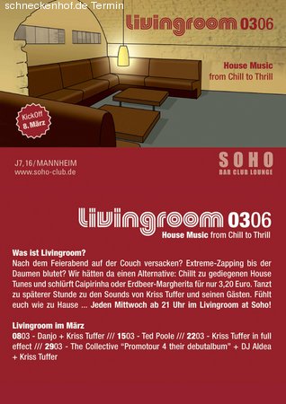 Living Room Werbeplakat