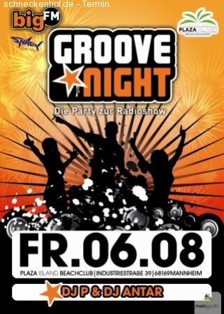 BIG FM GROOVE NIGHT Werbeplakat