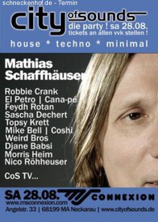 City Of Sounds Werbeplakat