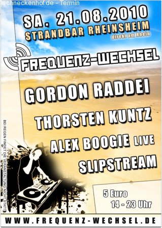 Frequenz-Wechsel Werbeplakat