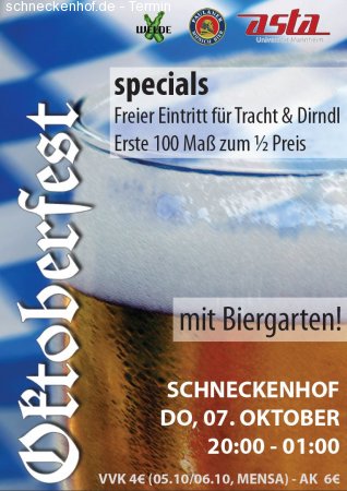 AStA OKtoberfest Werbeplakat