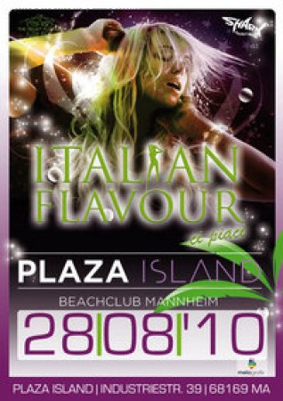 Italian Flavour Werbeplakat