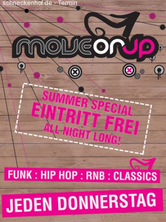 Move on Up Werbeplakat