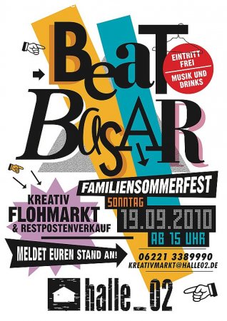 BeatBasar Werbeplakat