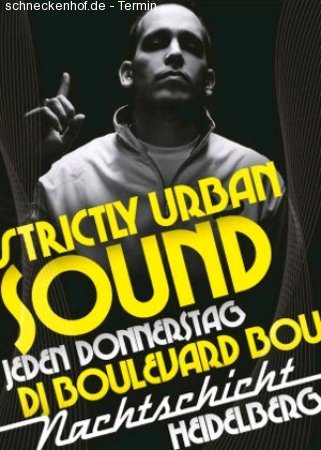 Strictly Urban Sound Werbeplakat