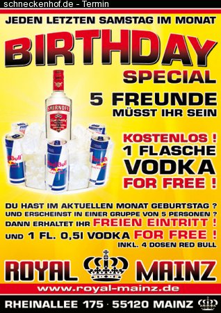 Royal Birthday Special Werbeplakat