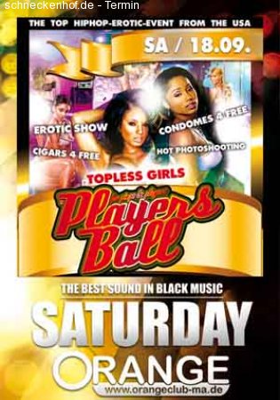 PLAYERS BALL Werbeplakat