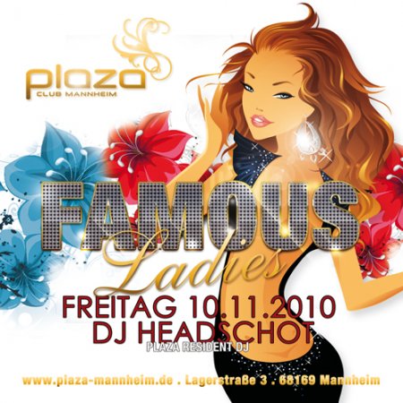 Famous Ladies Werbeplakat