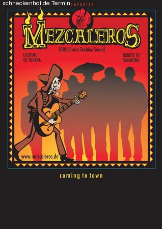Los Mezcaleros Live Werbeplakat