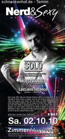 Nerd & Sexy presents: SOLO Werbeplakat