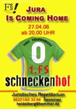Jura Fete Werbeplakat