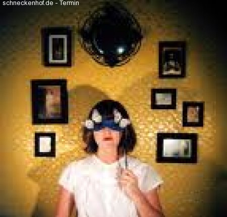 live im Blau: Liz Green Werbeplakat