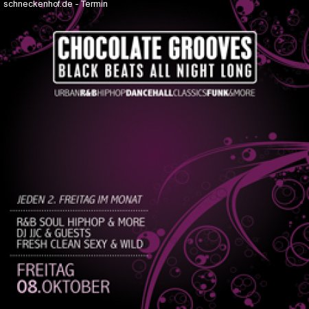 CHOCOLATE GROOVES Werbeplakat