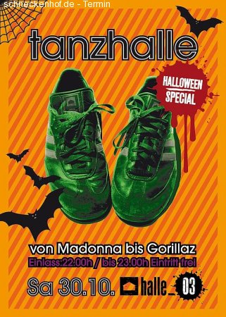Tanzhalle Special Werbeplakat