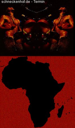 African Dance Night Werbeplakat