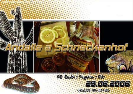 FS SoWi/Psycho/EW Fete Werbeplakat