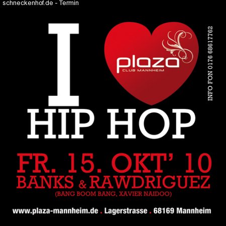 I love Hip Hop Werbeplakat