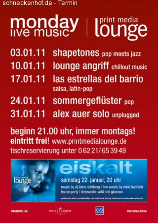 Colours of jazz Werbeplakat