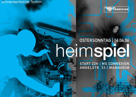 Heimspiel Werbeplakat