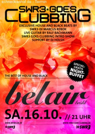 SWR3 Goes Clubbing mit Marcus Werbeplakat