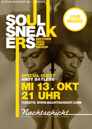 Soulsneakers -Live- Werbeplakat