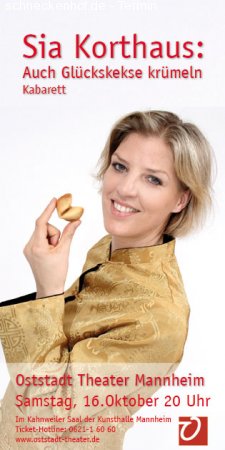 Sia Korthaus Werbeplakat