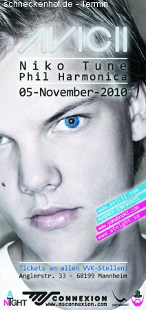 Avicii- Live Werbeplakat