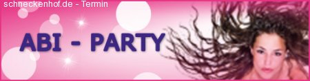 Abi Party Werbeplakat